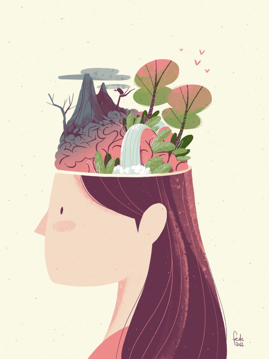 in my head