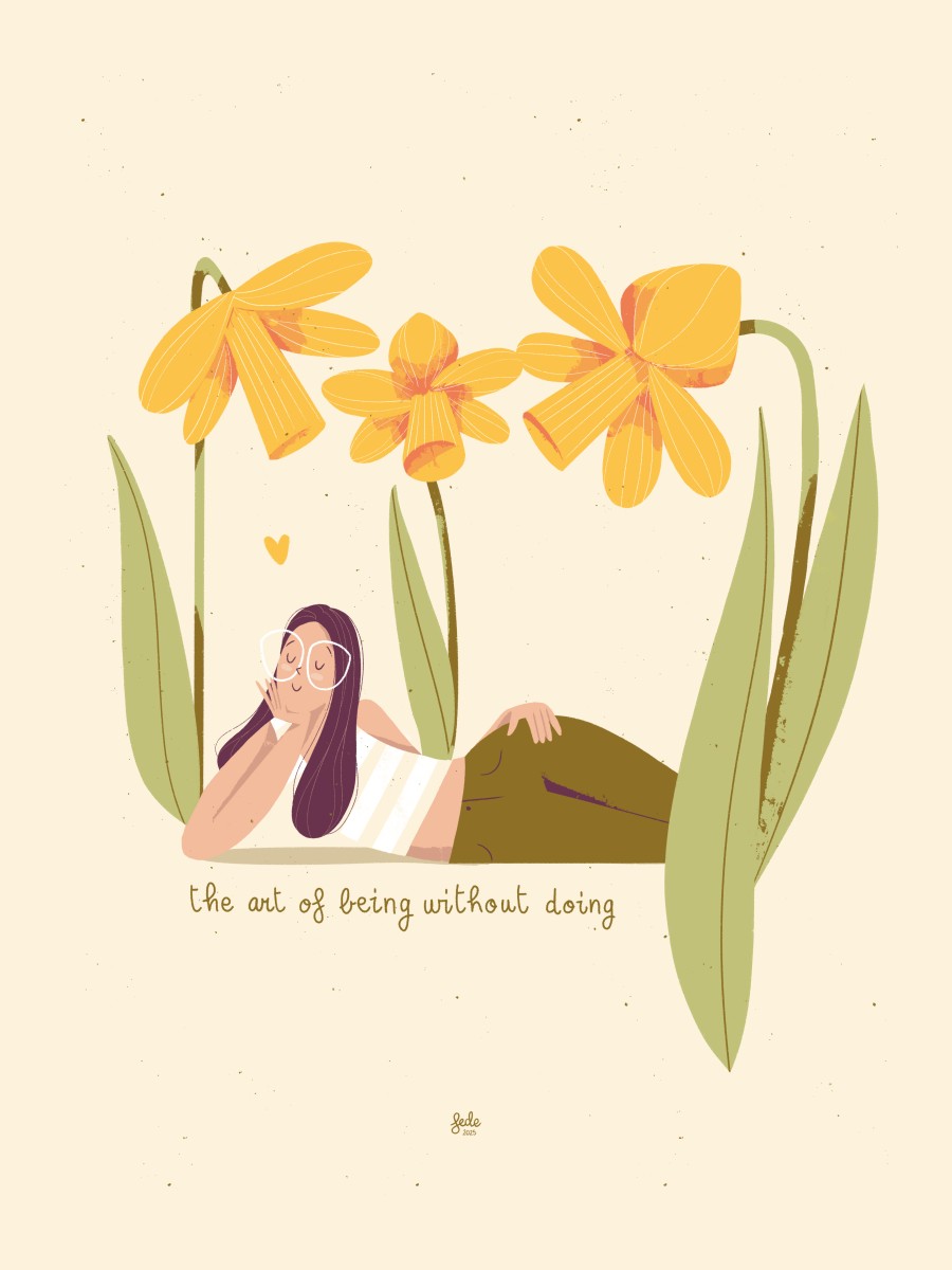 The art of being without doing